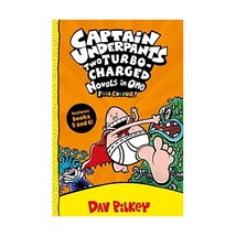 Captain Underpants: Two Turbo-Charged Novels in One (Full Colour!) Pilkey, Dav - £10.82 GBP