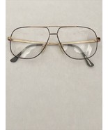Bella Italia New Old Stock Gray and Gold Aviator Wire Eyeglasses Frames - €26,05 EUR