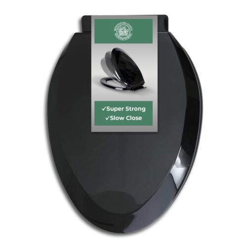 Toilet Seat Elongated - Close Lid, Grip-Tight Bumpers with Adjustable Mo... - $197.96