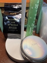 IOPE  Air Cushion Cover 21 Vanilla, 1 Compact  + 1 Refill, New UNbox - $35.61