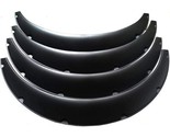 4pc Black Plastic Universal Wheel Arch Fender Flare Set 3.5in 90mm 35in ... - $44.97