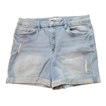 Ymi  curvy fit ultra high blue jean shorts size 11/30 - £9.65 GBP