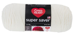 Red Heart Super Saver Yarn, Soft White - £5.58 GBP