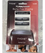 TYCHE TURBO SHAVER BUMP-FREE SHAVING REPLACEMENT FOIL &amp; CUTTER BAR THC08B - £8.75 GBP