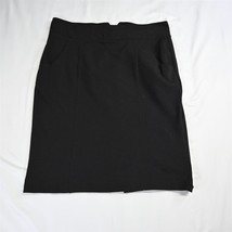 eci 10 Black Ponte Stretch Womens Modest Pencil Skirt - £15.26 GBP