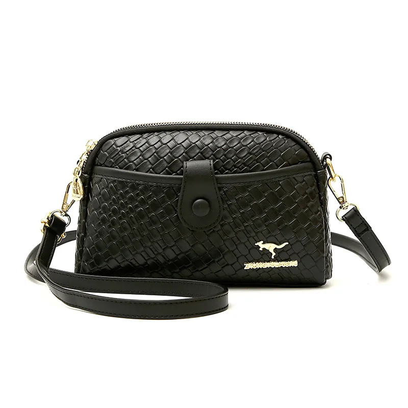 Women Crossbody Bag for Female Woven Pattern bags Fashion High quality l... - £22.42 GBP