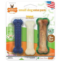 Nylabone Small Dog Value Pack | Chew Healthy Treats Your Dog - $22.99