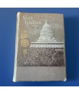 ANTIQUE 1892 King’s Handbook of the United States –Illustrated, 51 COLOR... - $67.43 CAD