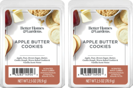 Better Homes and Gardens Scented Wax Cubes 2.5oz 2-Pack (Apple Butter Co... - £9.43 GBP