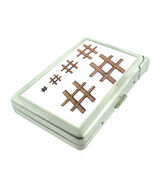 Hashtags D5 100&#39;s Size Cigarette Case with Built in Lighter Metal Wallet - $30.48 CAD
