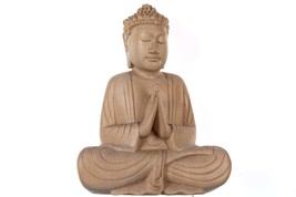 Chinese Proc Period Carved Boxwood Buddha figure - £94.33 GBP