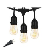 Ambience Pro 11w 24’ Outdoor String Lights Dimmable Waterproof  Patio Li... - $12.86