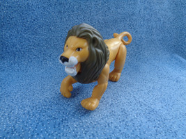 Disney McDonald&#39;s 1998 Animal Kingdom Lion PVC Figure or Cake Topper 3 3/4&quot; - £1.42 GBP