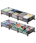 47.2&#39;&#39; Long Under Bed Storage, 57.6L Large Capacity Under Bed Storage wi... - $6,157.46 MXN