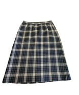 Pendleton Signature Size 12 Murray TARTAN Dress PLAID Virgin Wool Skirt USA - £22.53 GBP