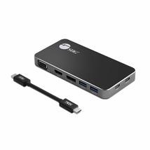 SIIG 4K USB-C MST Laptop Docking Station Thunderbolt 3 Compatible with 100W PD S - £95.52 GBP