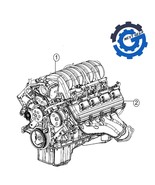 NEW OEM MOPAR LONG BLOCK ENGINE 6.4L V8 FOR 2014-2024 RAM 2500 3500 68310994AA - $156,463.11 MXN