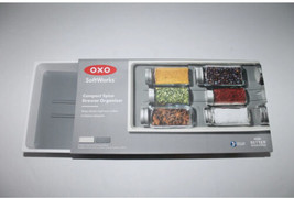 OXO Softworks Compact  In Drawer Spice Organizer New Tray and Base - £19.54 GBP