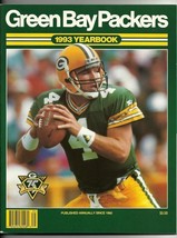 1993 NFL Green Bay Packers Yearbook Football Brett Farve - £34.78 GBP
