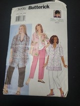Butterick Pattern #3096 Women&#39;s Shirt &amp; Pants Sizes 16W-20W Uncut 2001 - $4.95