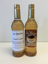 La Spezzia French Vanilla &amp; Hazelnut Flavoring Syrup (2 bottles/750 ml) - £17.58 GBP