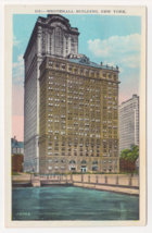 Postcard-Whitehall Building NY-Aquarium, Battery Park-WB-NY1 - £1.56 GBP