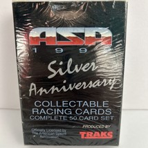 New 1992 Traks Asa Silver Anniversary Racing 50 Card Set Sealed Rusty Wallace - £6.76 GBP