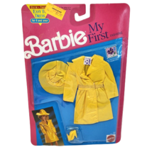 Vintage 1991 Mattel My First Barbie Doll Fashions Outfit # 4269 New Raincoat - £28.32 GBP