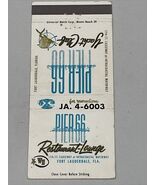 Matchbook Covers Set of 4  Pier 66 Hotel &amp; Marina  FT Lauderdale  gmg re... - $24.97 CAD