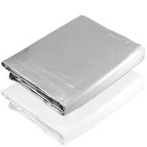 Heavy Duty 3 Layers Silver Tarp 6ft x 30ft FindingKing - £20.57 GBP