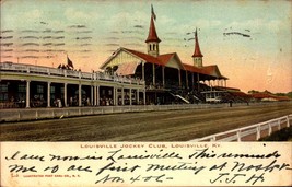 Undivided Back POSTCARD- Louisville Jockey Club, Louisville, Kentucky BK52 - £4.70 GBP