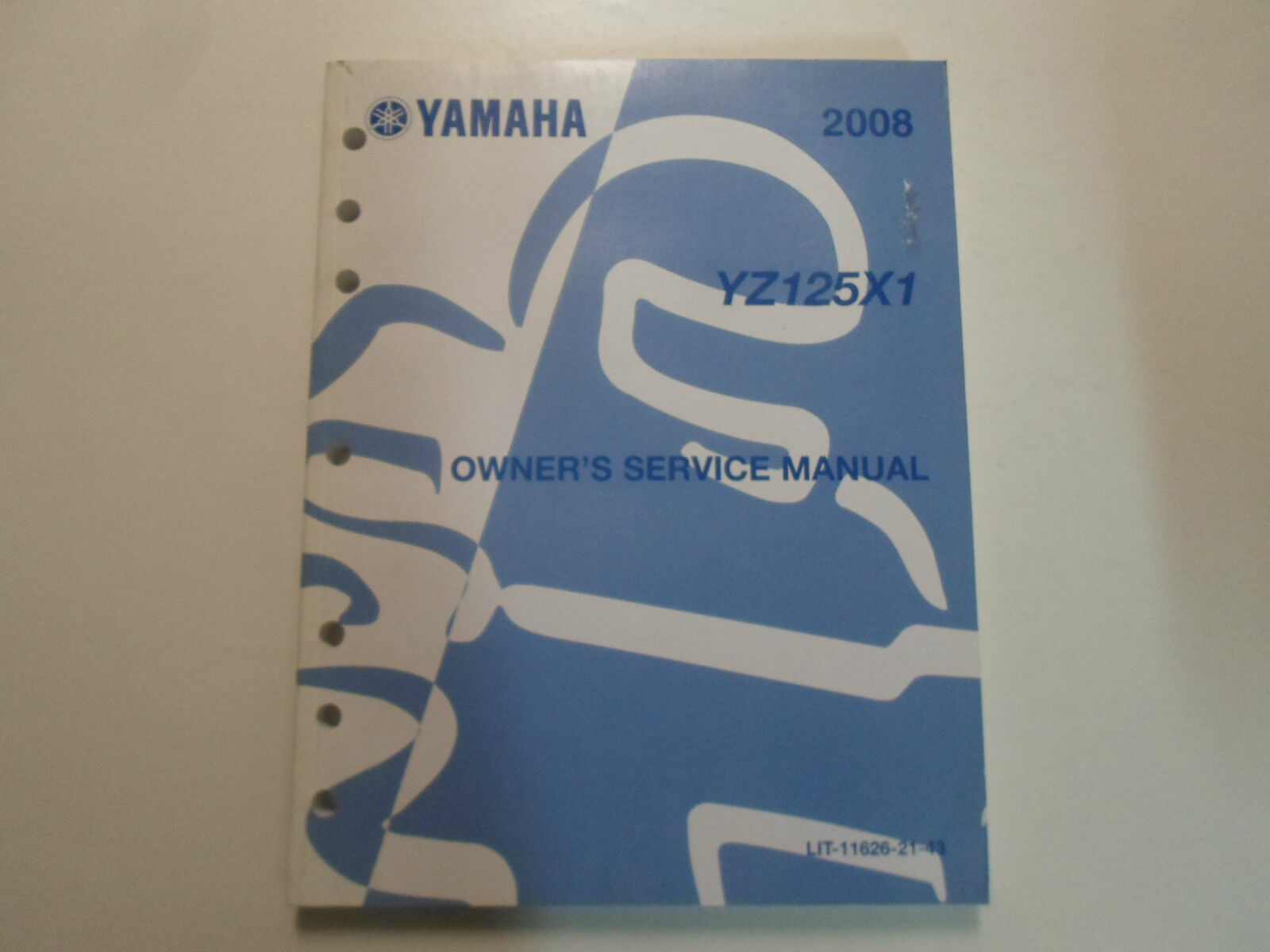 2008 Yamaha YZ125X1 Owners Service Repair Shop Manual LIT-11626-21-43 OEM - $13.47