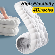 High Elasticity Latex Sport Insoles Soft Shoe Pads Arch Support Orthotic Insoles - £12.28 GBP+