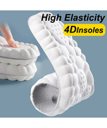 High Elasticity Latex Sport Insoles Soft Shoe Pads Arch Support Orthotic... - £12.85 GBP+