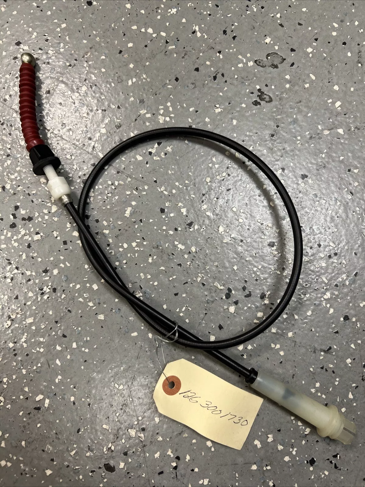 1263001730 NOS MERCEDES W123 BOWDEN TRANSMISSION CABLE 300D 300CD 300TD ... - $520.00