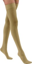 JOBST UltraSheer Support Compression Stockings 8-15 mmHg* Large Silky Beige Clos - £30.51 GBP