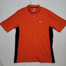 Team Apparel Denver Broncos Men&#39;s T Shirt Size XL Orange Short Sleeve Casual - £16.49 GBP
