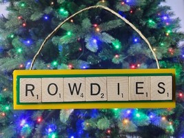 Tampa Bay Rowdies Christmas Ornament Scrabble Tiles Rear Magnet - £8.75 GBP
