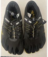 Fila Skeletoes Kid’s Water Shoes Size 4 Black/Yellow Sneakers - $19.00