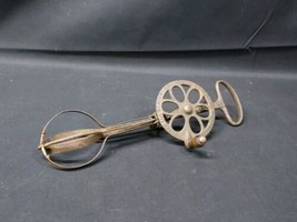 Old 1891 Dover Egg Beater Embossed Cast Iron Kitchen 19th Century Primit... - $37.11