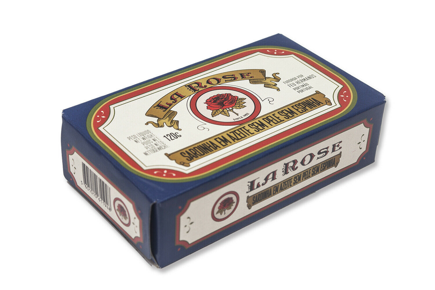 La Rose Gourmet - Canned Skinless and boneless Sardines - 5 tins x 120 gr - $40.75
