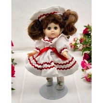 Vintage Ginny Dress Me Doll Red Head Sailor Outfit Vogue Dolls 1984 with Stand - $43.88