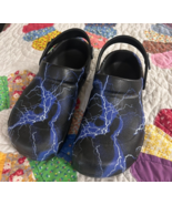 Crocs Classic Graphic Clogs Lightning Bolt Unisex Shoes Men’s 11 W/ Jibitz - €17,17 EUR