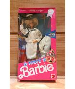 Barbie Stars &#39;n Stripes Navy Doll Special Edition 1990 Mattel 9693 Sealed - $533.50 MXN