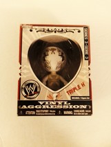 WWE Vinyl Aggression Tripe H Wrestler 3&quot; Figure Series 3 2008 Mint in Box  - £16.01 GBP