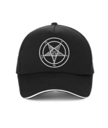 Black Pentagram Baseball Cap - £14.15 GBP