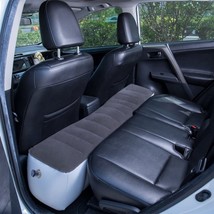 Gray Fms Car Travel Inflatable Mattress Back Seat Gap Pad Mattress Air Bed - £32.38 GBP