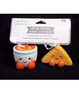 Hallmark Better Together magnetic ornaments  Tomato Soup &amp; Grilled Chees... - $14.20