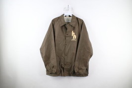 Vintage 70s Streetwear Mens Large Faded Lined Paper Corporation Coach Jacket USA - $54.40