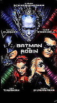 Batman &amp; Robin VHS Tape 1997 Warner Bros - £9.59 GBP